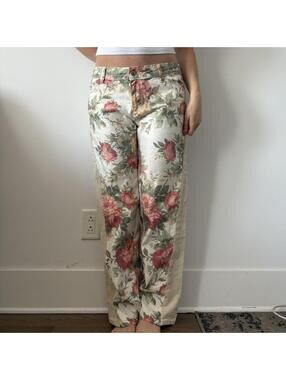 Zara Women's Cream Jeans